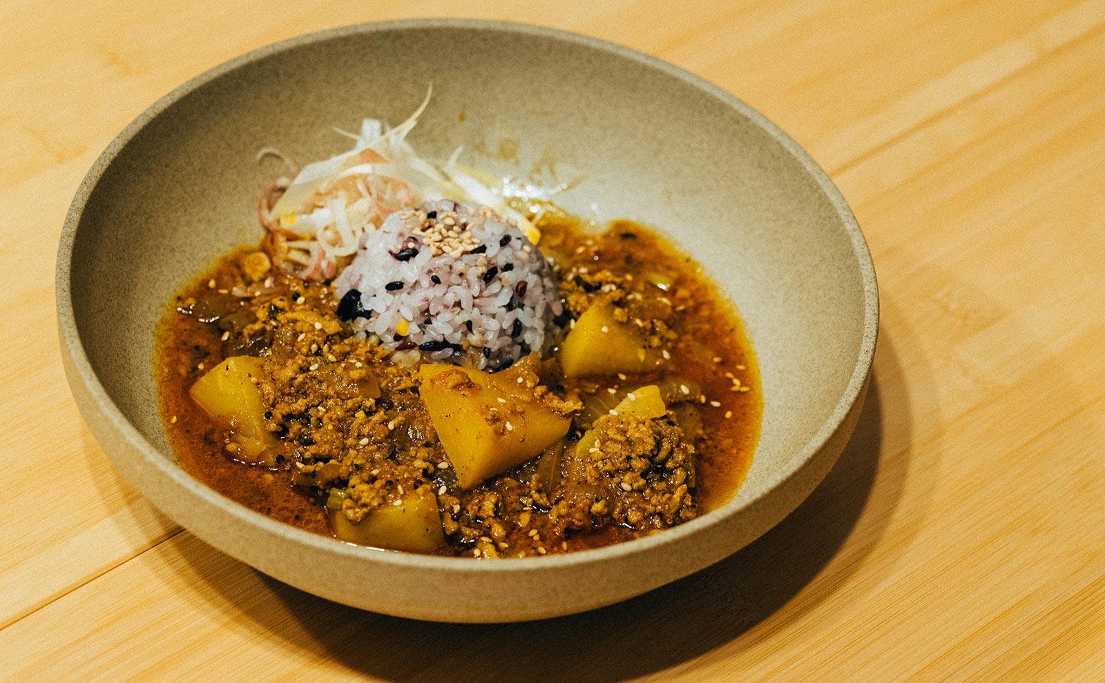 SN2で作る「まるごとカブカレー」