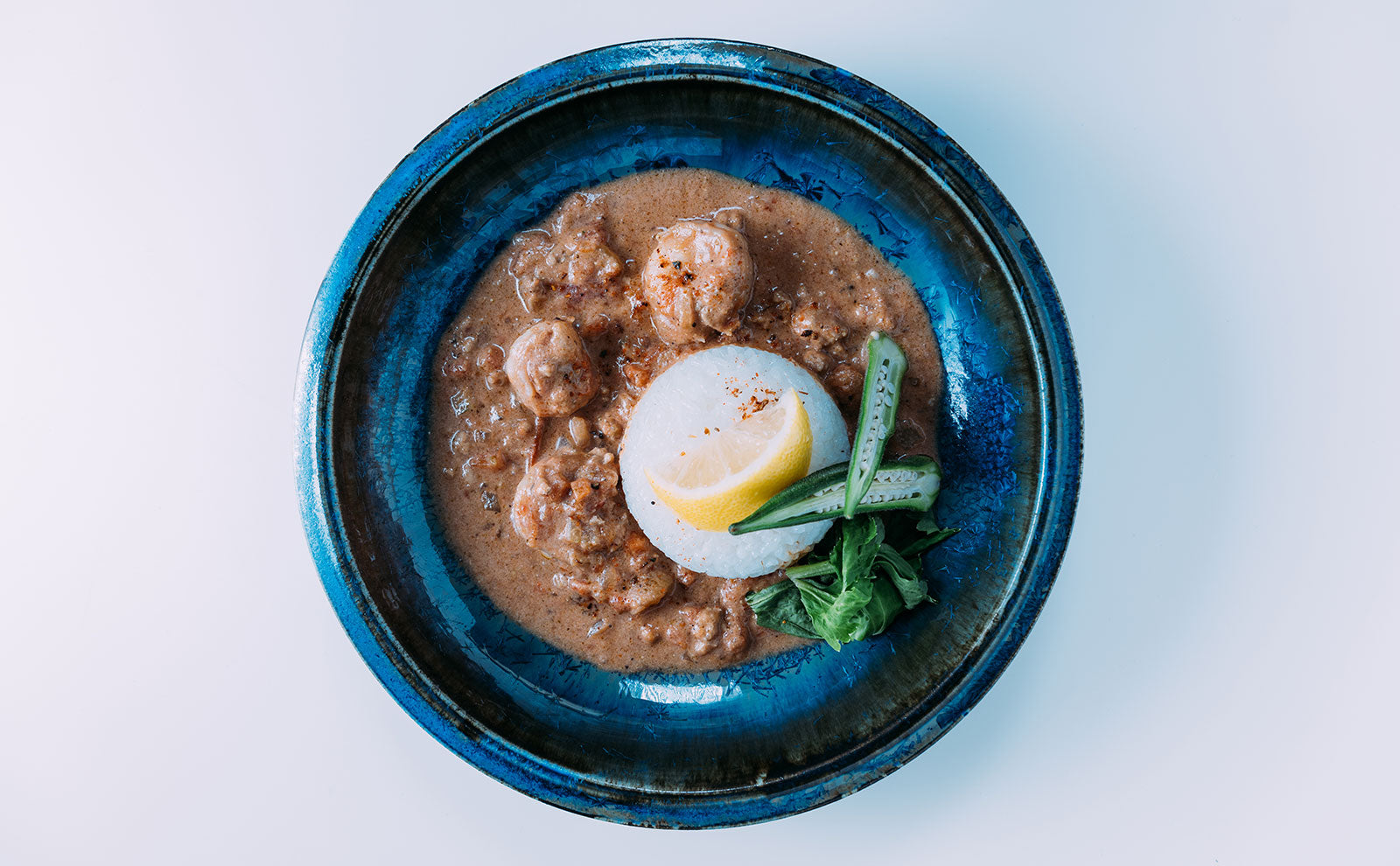 SN3で作る「香味野菜と海老のココナッツカレー オクラ添え」
