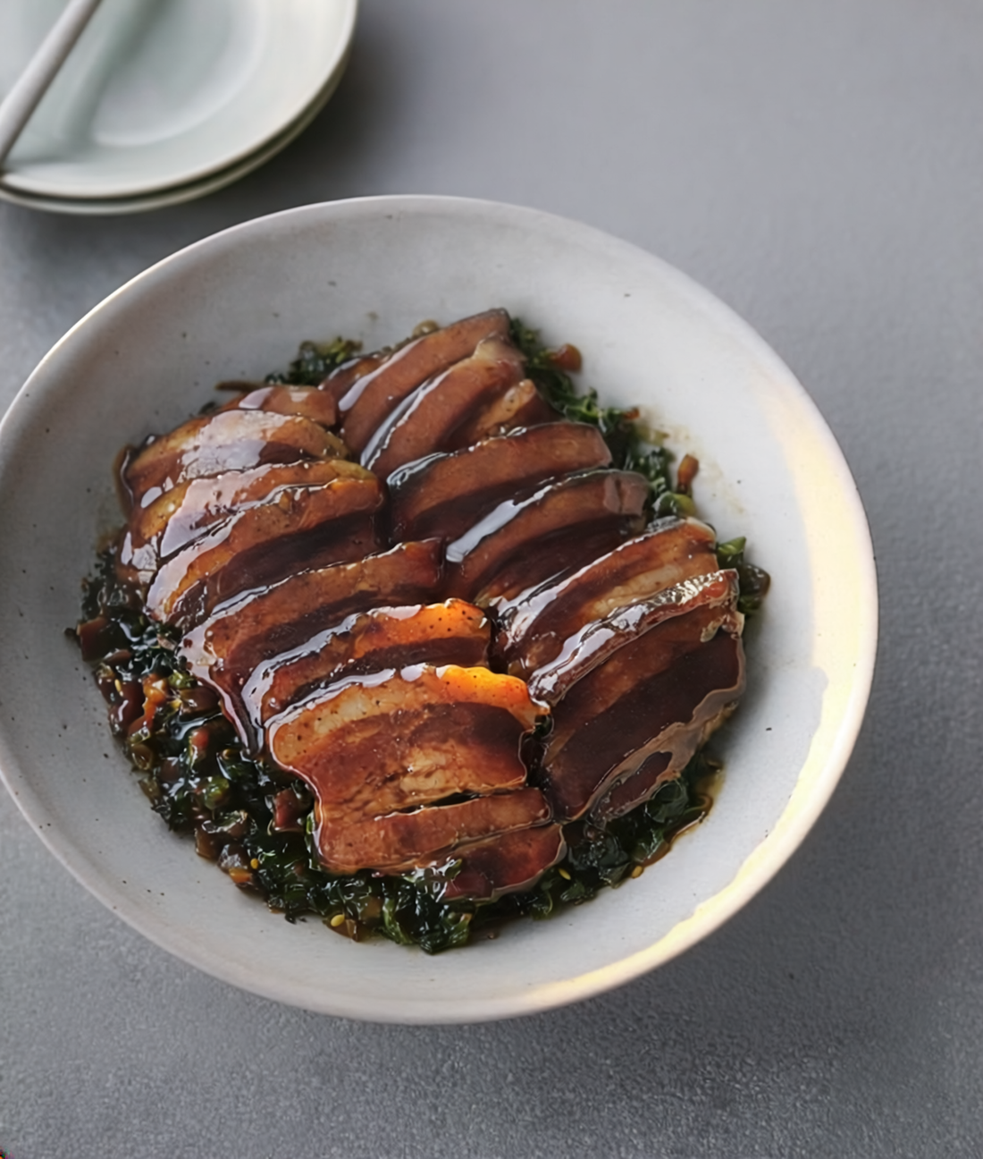 ディッシュNo.3で作る「豚バラ肉の高菜蒸し」