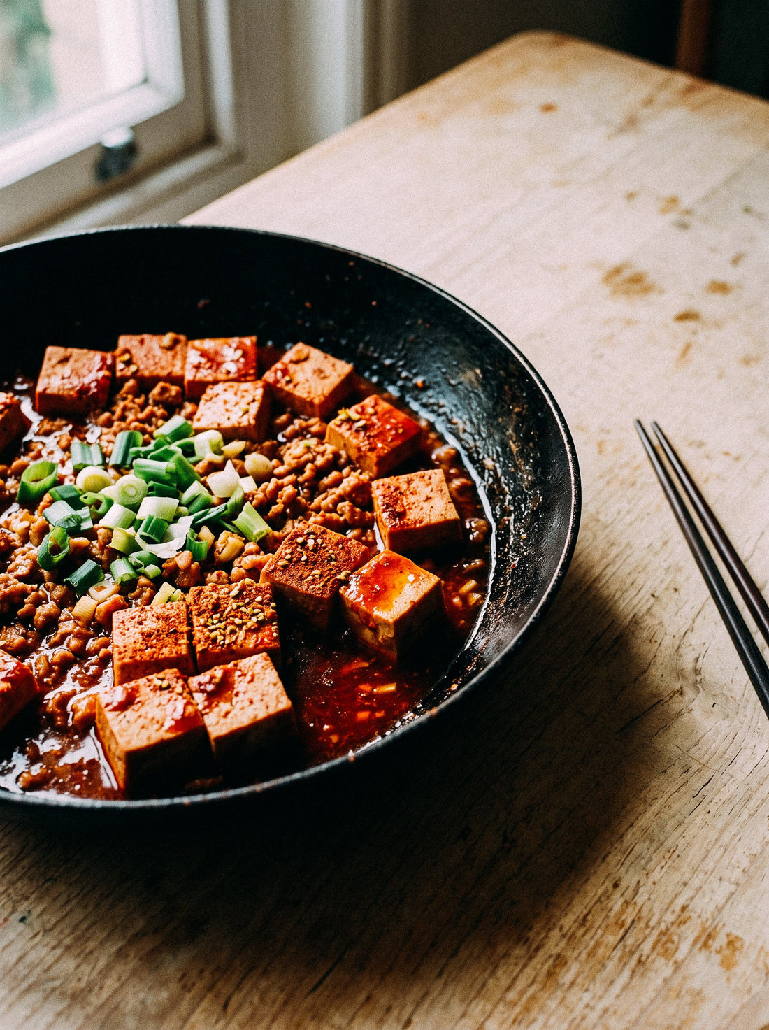 HOT SPICE「痺辛」で作る「麻婆豆腐」