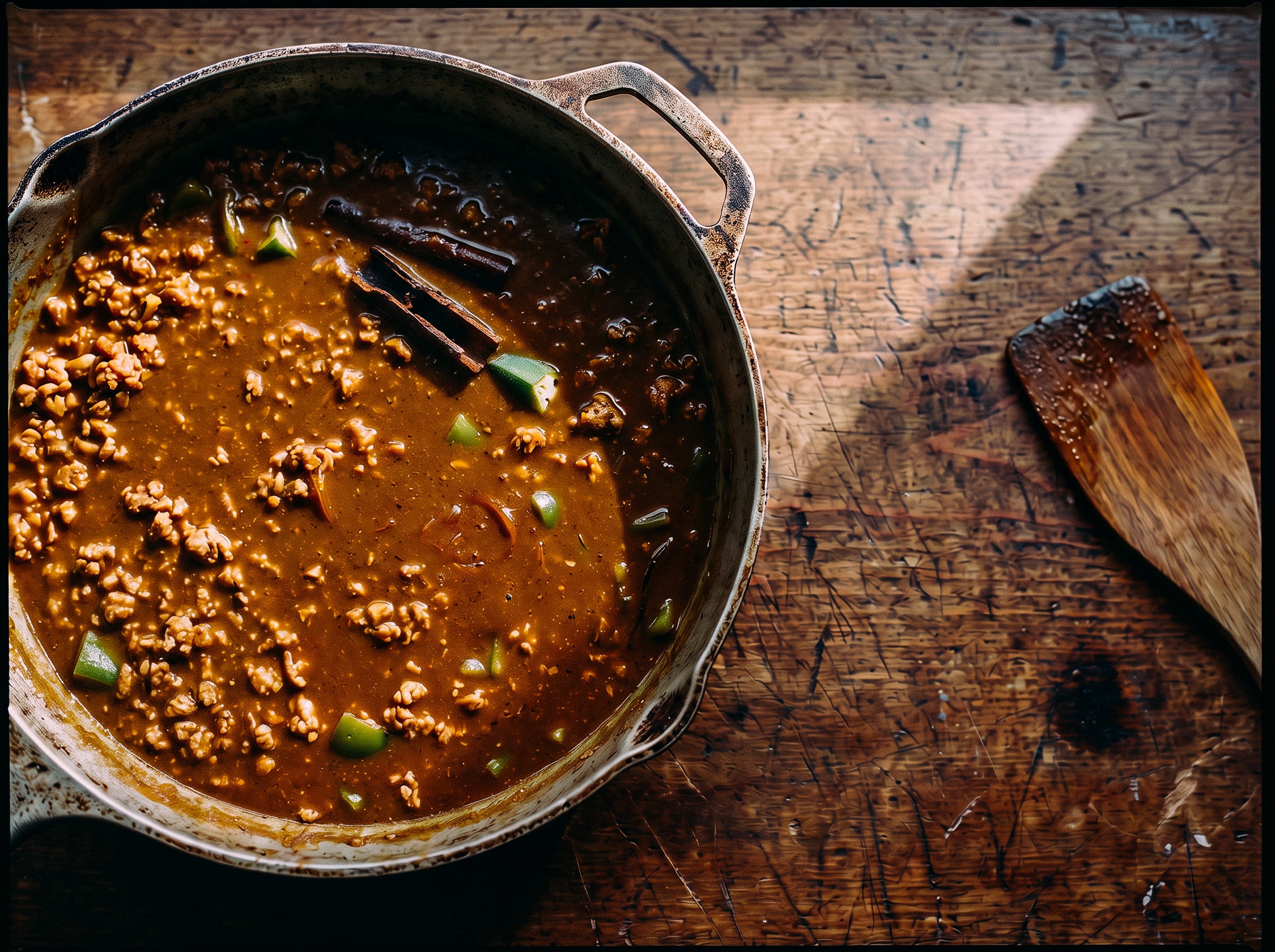 SN4で作る「オクラと夏野菜の南の島キーマカレー」