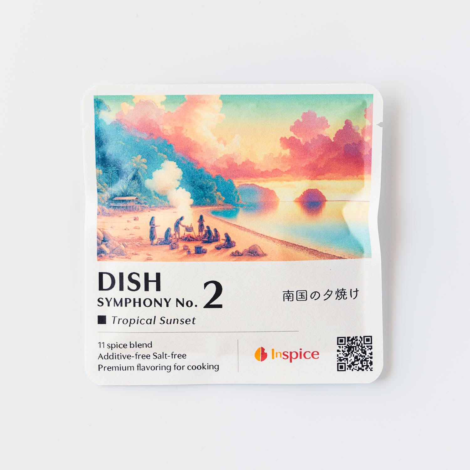 INSPICE ディッシュ シンフォニーNo. 2（容器無しタイプ）｜無塩・無添加・植物由来の万能香味料（スパイス調味料）
